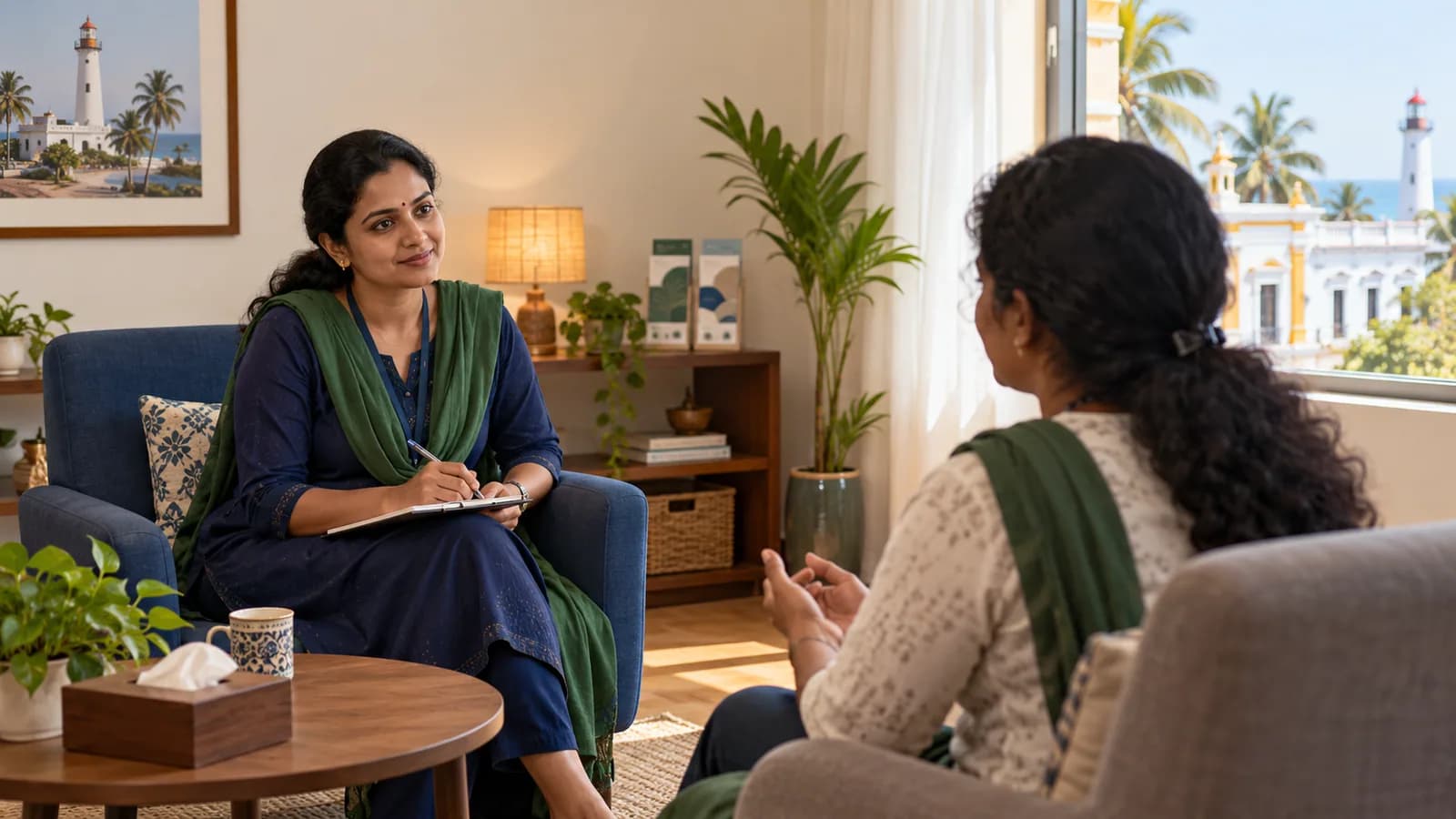 Illustrative supportive wellbeing conversation